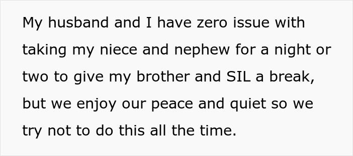 Drama Ensues After Woman Asked SIL And Brother To Find Someone Else To Care For Their 5 Y.O. And 7 Y.O. Children During The Day