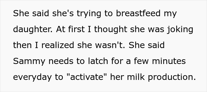 Dad Is Livid Over His Mother-In-Law Sneakily Breastfeeding His Daughter And Firing The Nanny Without Consulting Him, Calls The Cops On Her