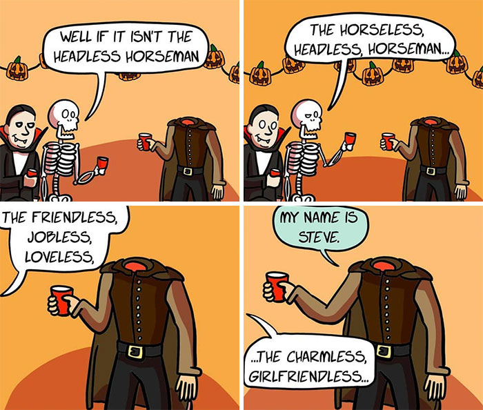 30 Of The Latest Hilarious Comics With Socially Awkward Situations By Portuguese Geese