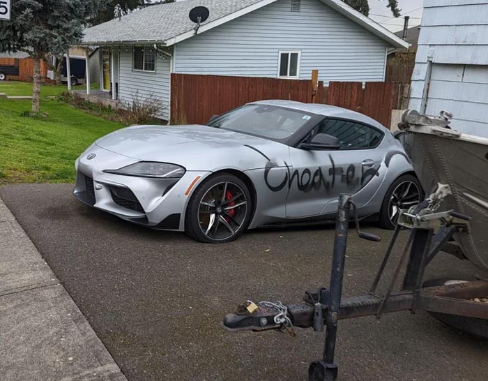 Neighbor Just Got A Supra A Few Weeks Ago