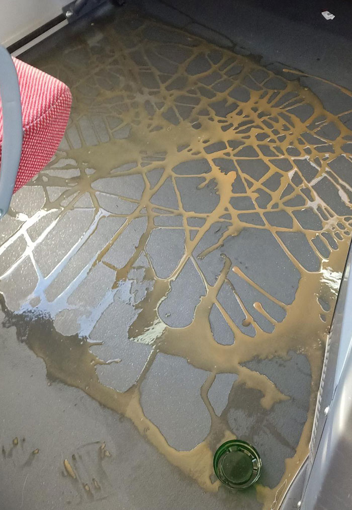 Somebody Dropped Their Coffee On The Bus