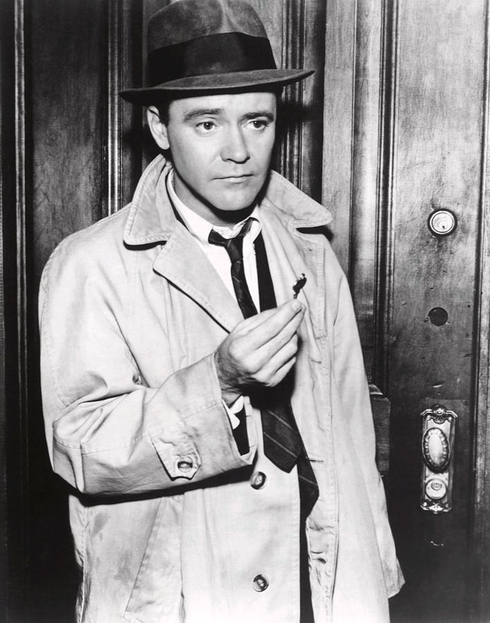 Jack Lemmon holding the key