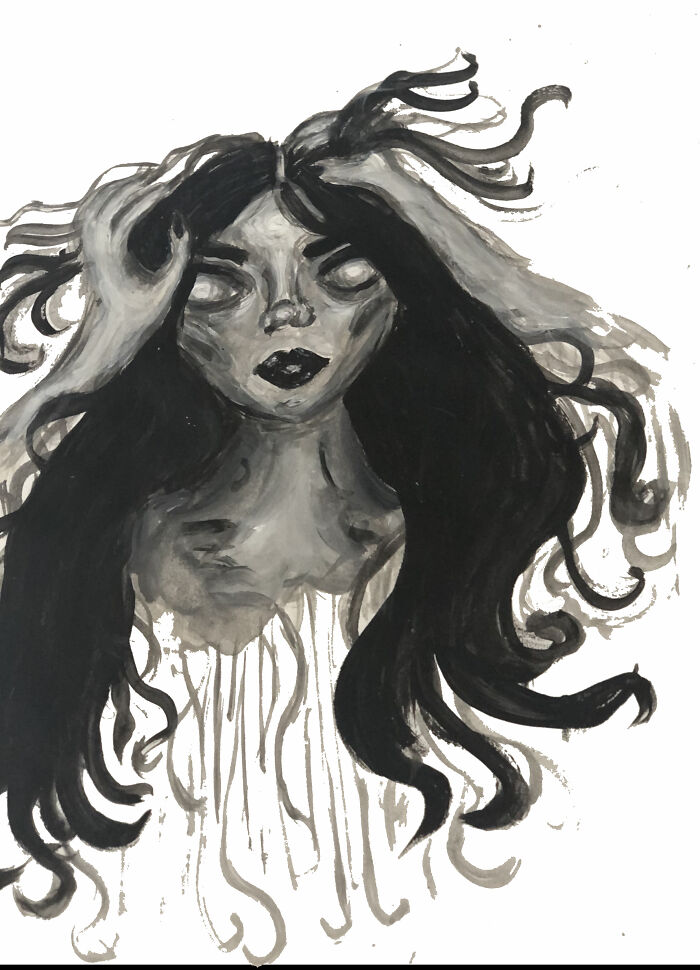 Girl With Blank Eyes