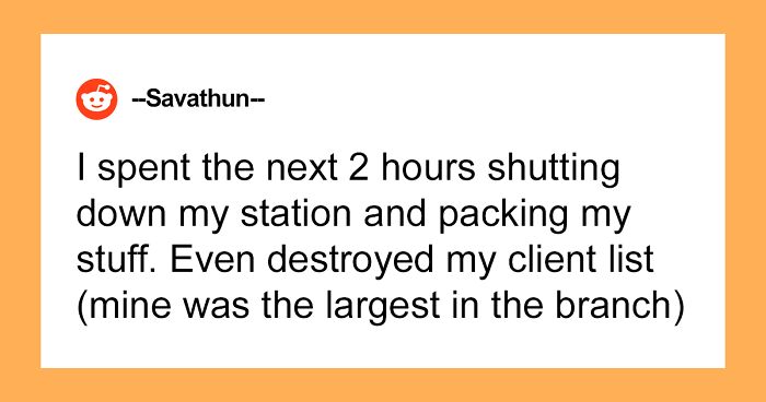“My Boss Told Me I Was Fired As Soon As I Got To Work, Laughed And Walked Off”