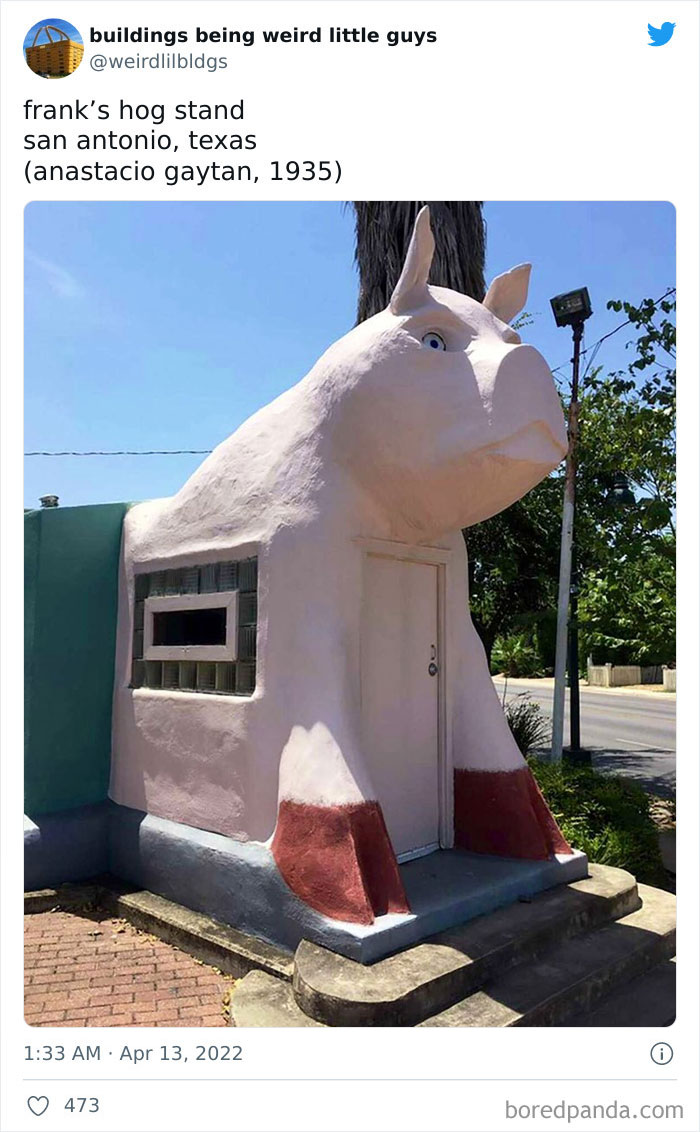 Buildings Being Weird Little Guys