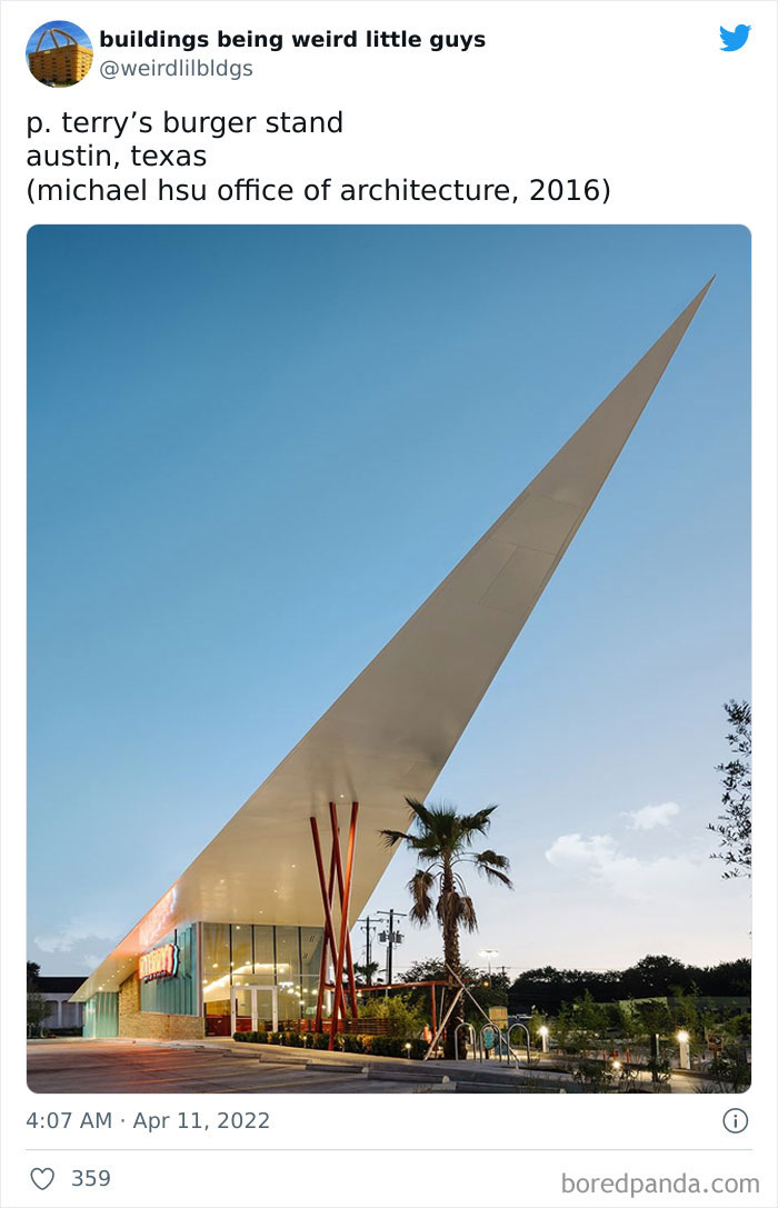 Buildings Being Weird Little Guys