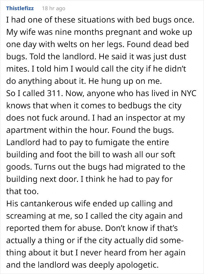 “Go Ahead, Call The City Inspector”: Tenant Finally Puts Landlord In His Place After Calling His Bluff “Go Ahead, Call The City Inspector”: Tenant Finally Puts Landlord In His Place After Calling His Bluff