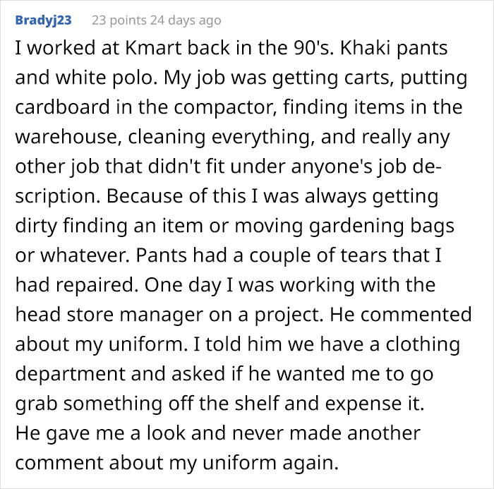 Micromanaging Boss Writes This Man Up For Wearing Red Shoes To Work, So He Followed The Dress Code To The Book