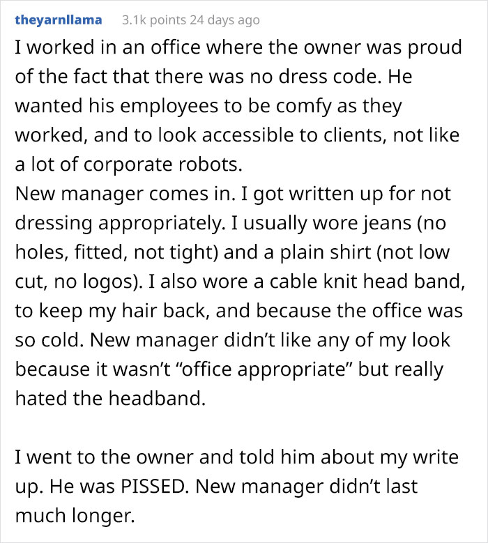 Micromanaging Boss Writes This Man Up For Wearing Red Shoes To Work, So He Followed The Dress Code To The Book