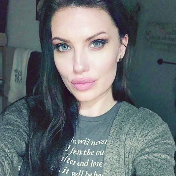 Every Time I Get The Comparison, Whether It’s At Work, Running An Errand Or Online, It’s Very Flattering But Also Hard For Me To Believe. I Think Angelina Jolie Is Absolutely Gorgeous And Never Thought Of Myself In That Respect