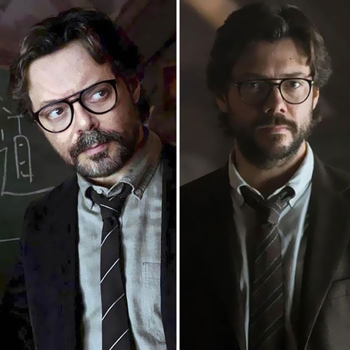 Look-Alike And El Profesor (Alvaro Morte)