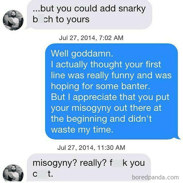 Really Proving Her Point Here. Do You Know What Misogyny Means? #smh 😆#byefelipe