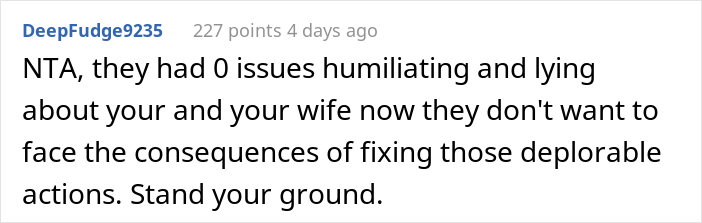 &ldquo;AITA For Refusing To Let My Family See My Son Until They Make A Formal Apology To My Wife And Announce It Online?&rdquo;