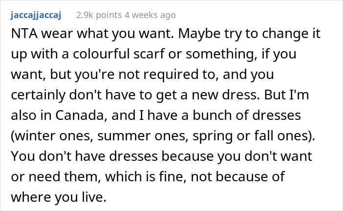 Woman Keeps On Wearing The Same Dress To Weddings, Wonders What To Do After Her Friend Tells Her To Wear Something Else