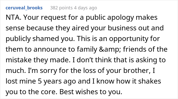 &ldquo;AITA For Refusing To Let My Family See My Son Until They Make A Formal Apology To My Wife And Announce It Online?&rdquo;