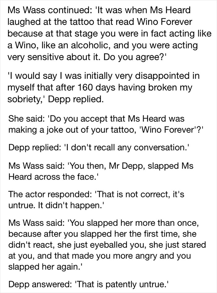 All The Things That Happened Between Johnny Depp And Amber Heard That Are Known To The Public, As Pointed Out By This Twitter User All The Things That Happened Between Johnny Depp And Amber Heard That Are Known To The Public, As Pointed Out By This Twitter User