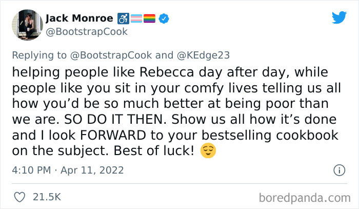 Delusional Conservative Says Families Should Just Eat Plain Pasta, Poverty Activist Destroys Him With Her Answer Delusional Conservative Says Families Should Just Eat Plain Pasta, Poverty Activist Destroys Him With Her Answer
