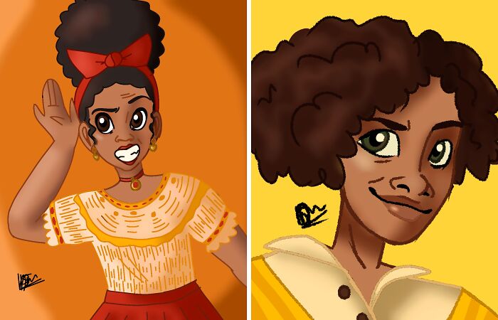 I Drew Characters Of The Disney Movie “Encanto” (9 Pics)