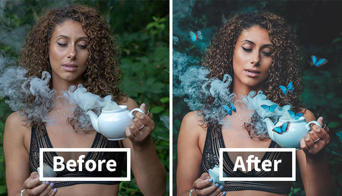 My 31 Before-And-After Pics Reveal How Much These Beautiful Images Are Photoshopped To Look Surreal
