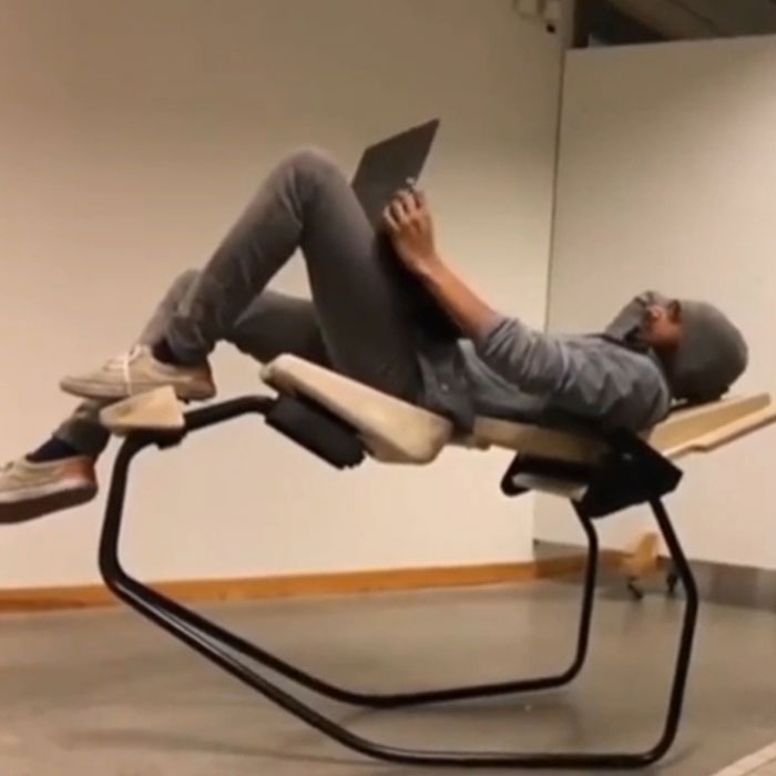 Even Their Own Model Is Not Comfortable With The Design