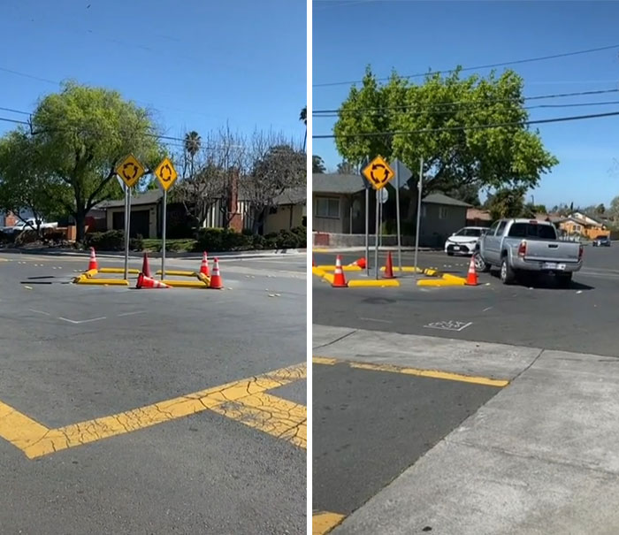 What A Terrible Design For A Roundabout