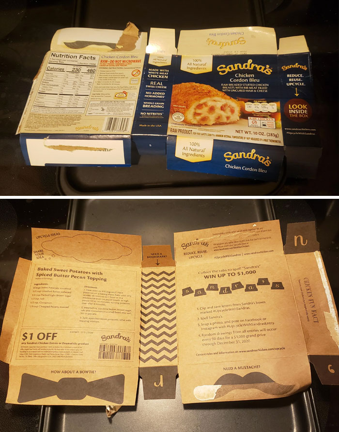 I Was About To Throw This Away When I Saw The Writing Inside The Box