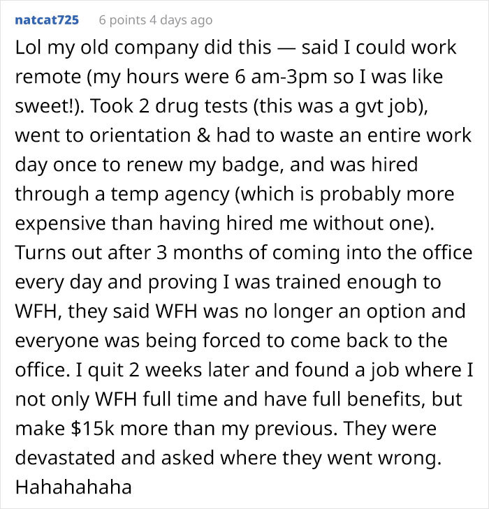 Person Quits After 3 Days Of Work After They Realized The Hybrid Work Model Was A Lie