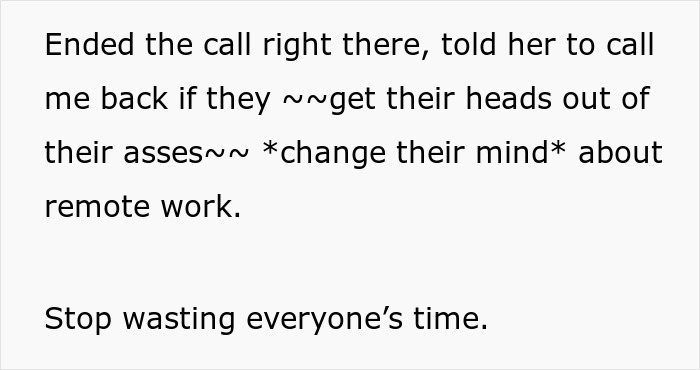 Person Quits After 3 Days Of Work After They Realized The Hybrid Work Model Was A Lie