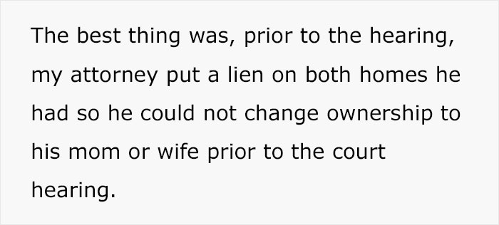 Ex-Husband Breaks Off Alimony Payments, So His Ex-Wife Listens To His Arrogant Advice And Makes Him Pay The Full $120,000 In 30 Days Ex-Husband Breaks Off Alimony Payments, So His Ex-Wife Listens To His Arrogant Advice And Makes Him Pay The Full $120,000 In 30 Days