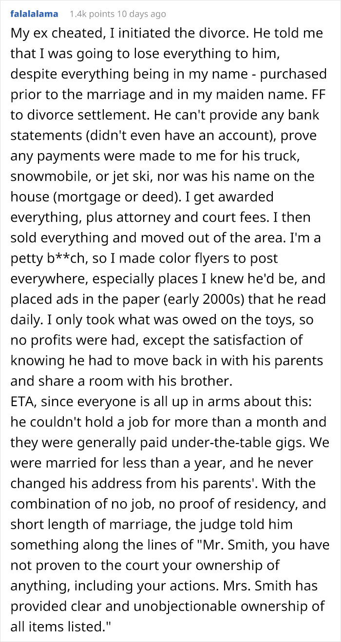 Ex-Husband Breaks Off Alimony Payments, So His Ex-Wife Listens To His Arrogant Advice And Makes Him Pay The Full $120,000 In 30 Days Ex-Husband Breaks Off Alimony Payments, So His Ex-Wife Listens To His Arrogant Advice And Makes Him Pay The Full $120,000 In 30 Days