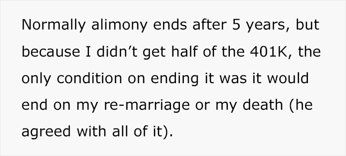 Ex-Husband Breaks Off Alimony Payments, So His Ex-Wife Listens To His Arrogant Advice And Makes Him Pay The Full $120,000 In 30 Days Ex-Husband Breaks Off Alimony Payments, So His Ex-Wife Listens To His Arrogant Advice And Makes Him Pay The Full $120,000 In 30 Days