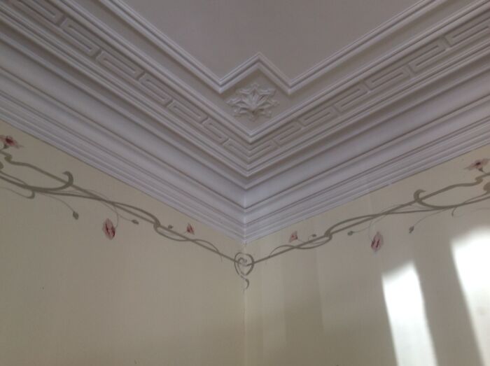 Fresco And Ceiling In My Dining-Room