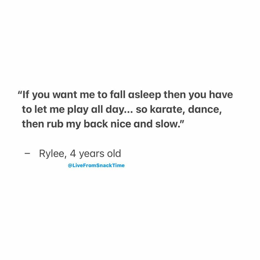 Seems Like A Fair Request For A Sunday Night