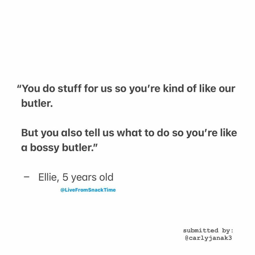 Shoutout To All You Bossy Butlers Out There