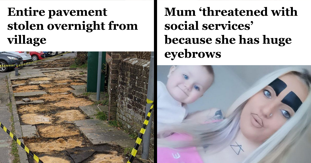 50 ‘Mental UK Headlines’ That Are 100% British