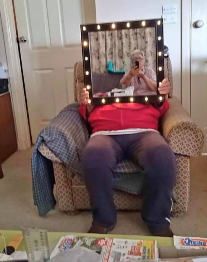 "Love, Just Hold This For A Second Would You. No Reason"