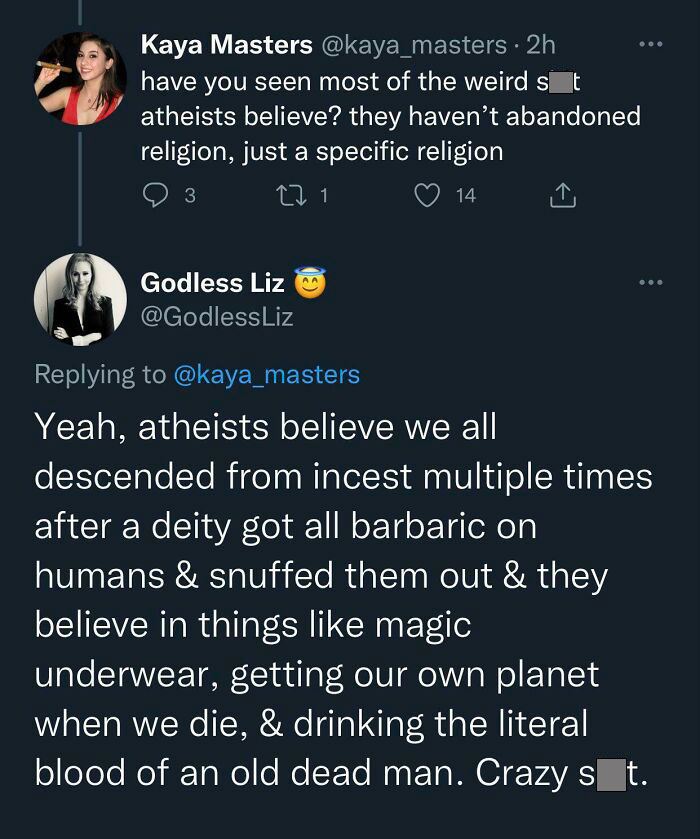 “Atheism Is A Religion”