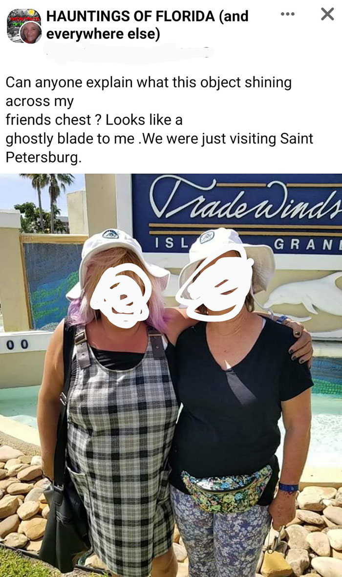 Yes. Sunlight In Florida Is Definitely A Paranormal Event