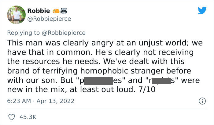 Father Is Livid After Son Is Harassed By A Homophobe, Shares The Harrowing Incident On Twitter Father Is Livid After Son Is Harassed By A Homophobe, Shares The Harrowing Incident On Twitter
