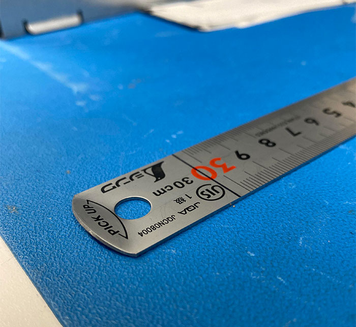 My Ruler Has A Raised End So It’s Easier To Pick Up