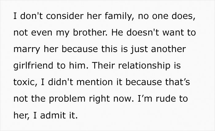 &ldquo;She Sent Me A Spreadsheet Of Chores&rdquo;: Guy Bans Brother's Annoying Girlfriend From Family Celebration