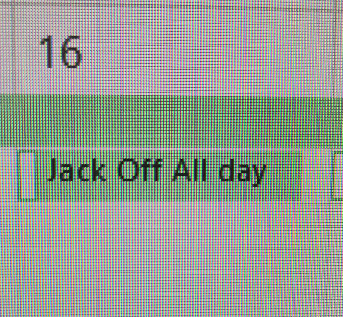 Manager Put My Day Off Work In His Calendar