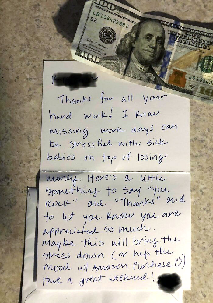 I Have The Most Amazing Boss! I Mean, Who Does Stuff Like This? Faith In Humanity Restored