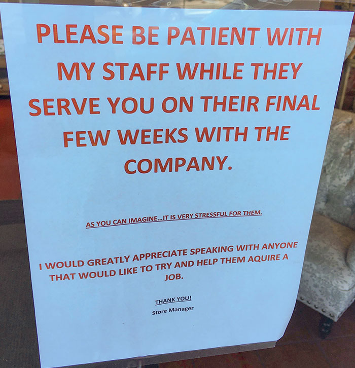 Store Manager Being A Bro