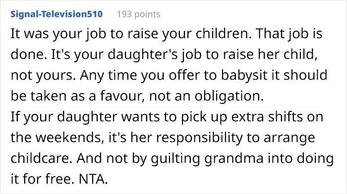 50-Year-Old Grandma Opens Up About Being Exhausted And Not Wanting To Babysit Her Daughter&rsquo;s 3-Year-Old Toddler On The Weekends