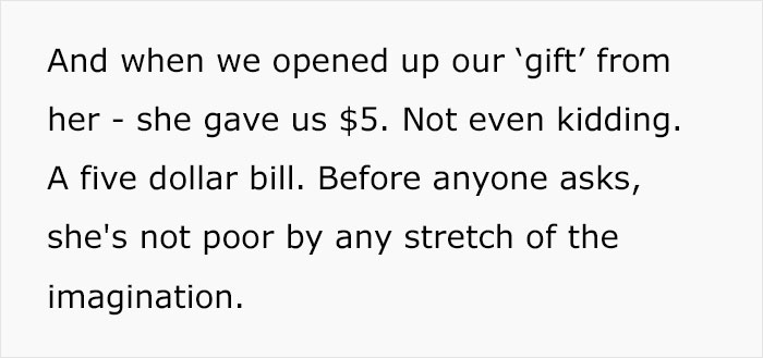 "Who The Hell Does This?": Bride Is Flabbergasted To Discover A Wedding Guest Took 10 Containers Of Food From The Wedding And Left A $5 Gift