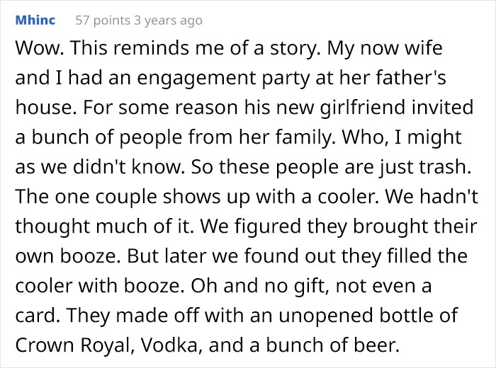 "Who The Hell Does This?": Bride Is Flabbergasted To Discover A Wedding Guest Took 10 Containers Of Food From The Wedding And Left A $5 Gift