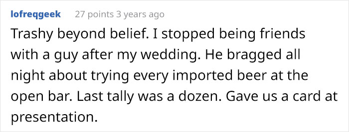 "Who The Hell Does This?": Bride Is Flabbergasted To Discover A Wedding Guest Took 10 Containers Of Food From The Wedding And Left A $5 Gift