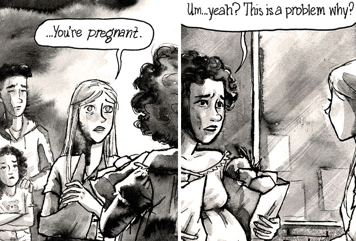 I’m Creating A Dark Comic Series With Lots Of Twists, Secrets, Creepy Characters And Spooky Pen And Ink Artwork, Here’s Part 4