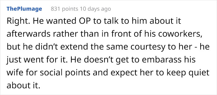 Woman Who Works A Full-Time Job Gets Called "Housewife" By Her Husband, Laughs Hysterically, "Embarrasses" Him In Front Of Coworkers
